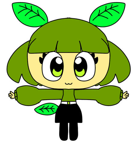 Leafchan mascot